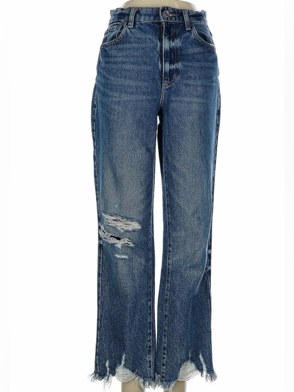 Garage distressed 100% cotton denim